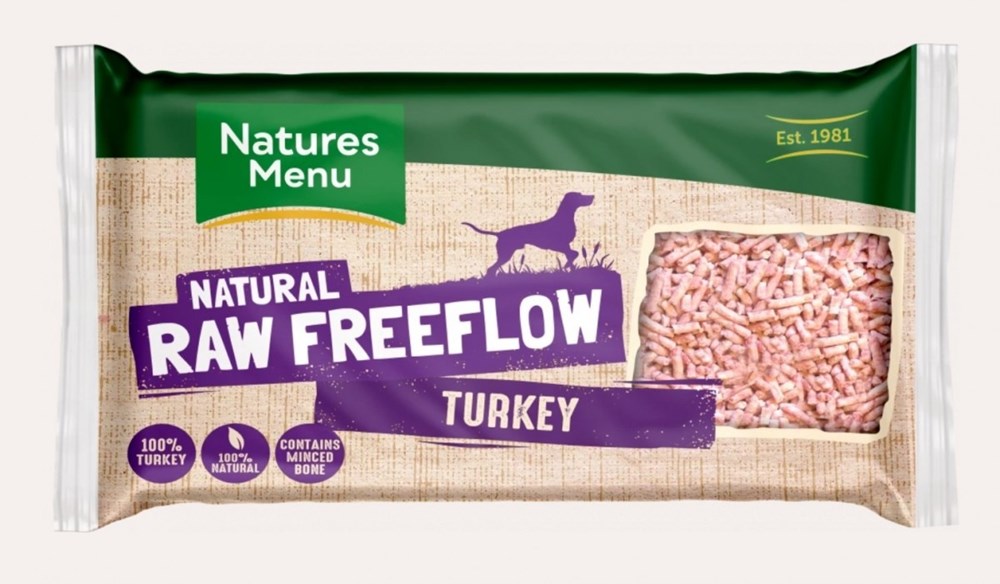 Natures Menu Free Flow Minced Turkey 2kg