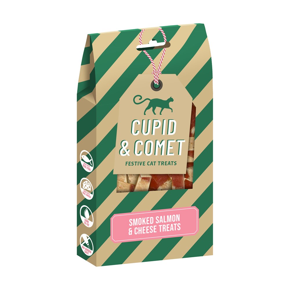 Smoke Salmon and Cheese Cat Treats 70g