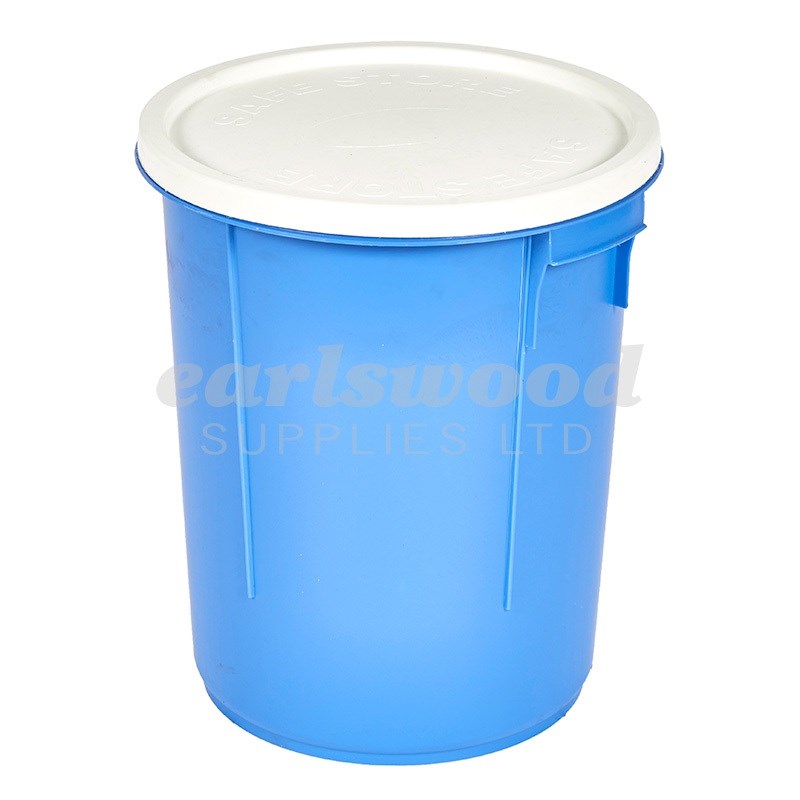 Saddlers 28L Container & Lid Assorted Colours (Blue, Green, Pink or Red)