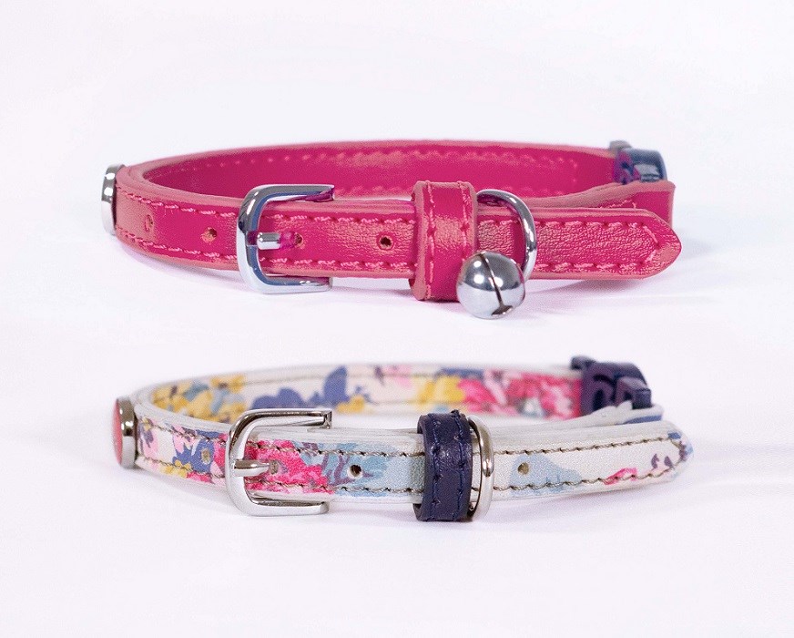 Joules Cambridge Floral Cat Collar - Twin Pack