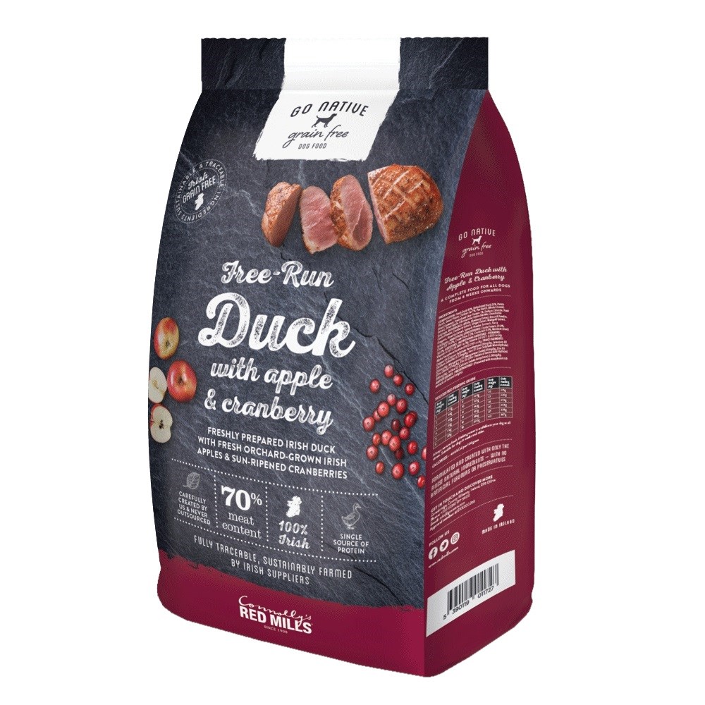 Go Native Duck with Apple & Cranberry 800g