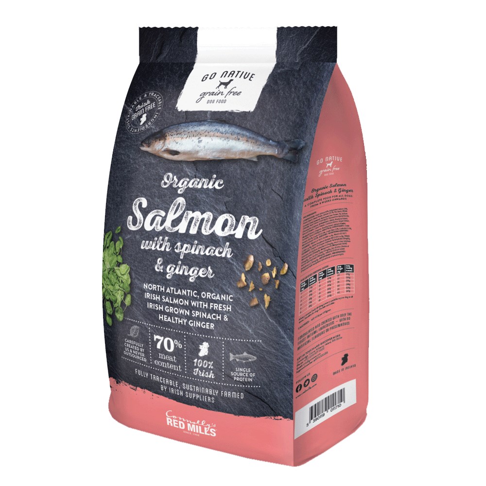 Go Native Salmon with Spinach & Ginger 800g