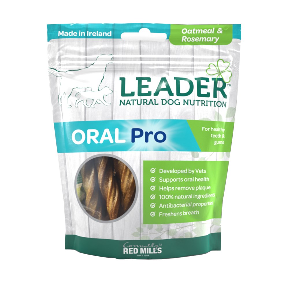 Leader Oral Pro Dental Sticks - Oatmeal and Rosemary Flavour 130g