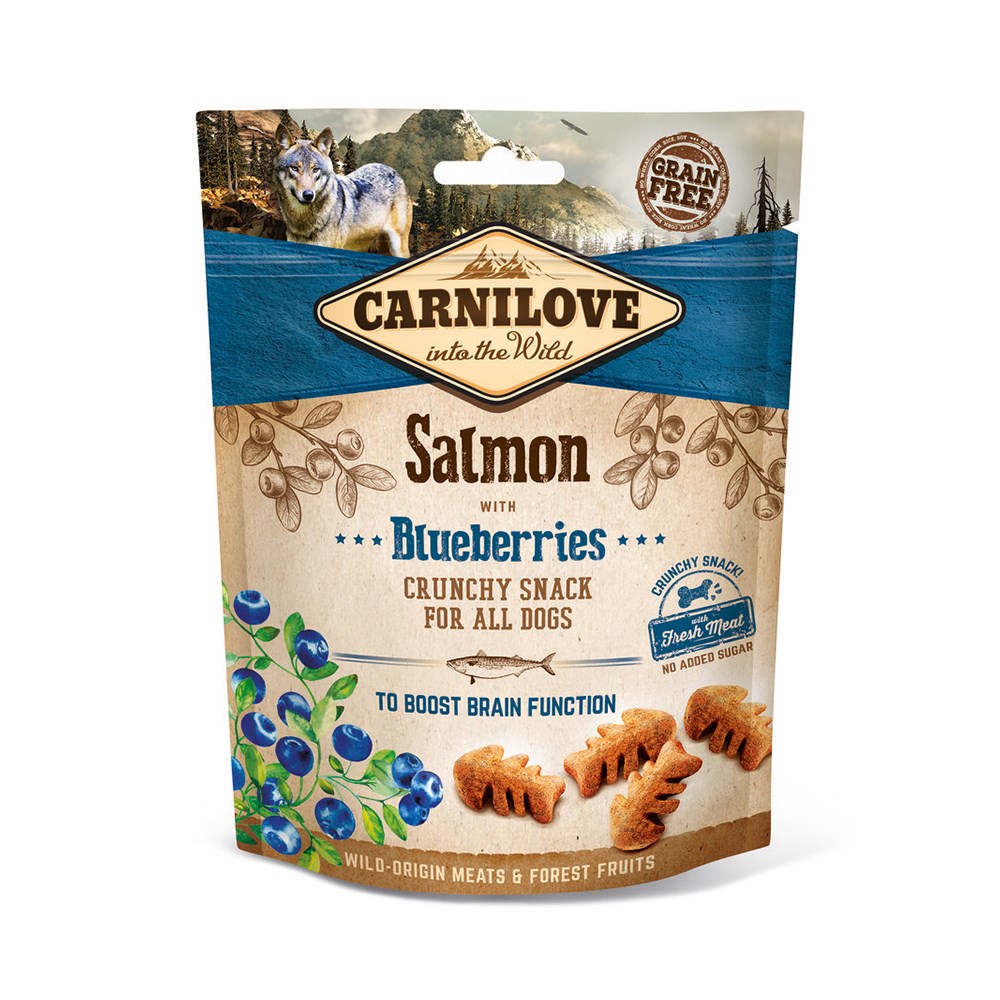 Carnilove Salmon with Blueberries Dog Treat 200g
