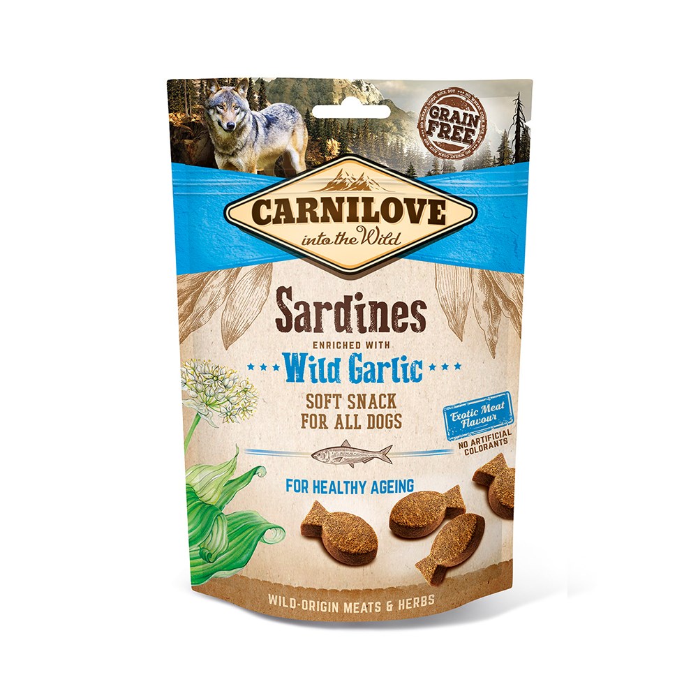 Carnilove Sardines with Wild Garlic Dog Treat 200g