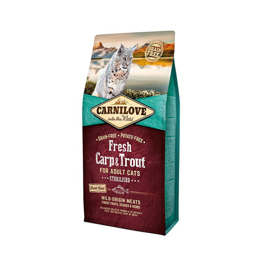 Carnilove Fresh Carp & Trout Adult Cat 400g - 2kg