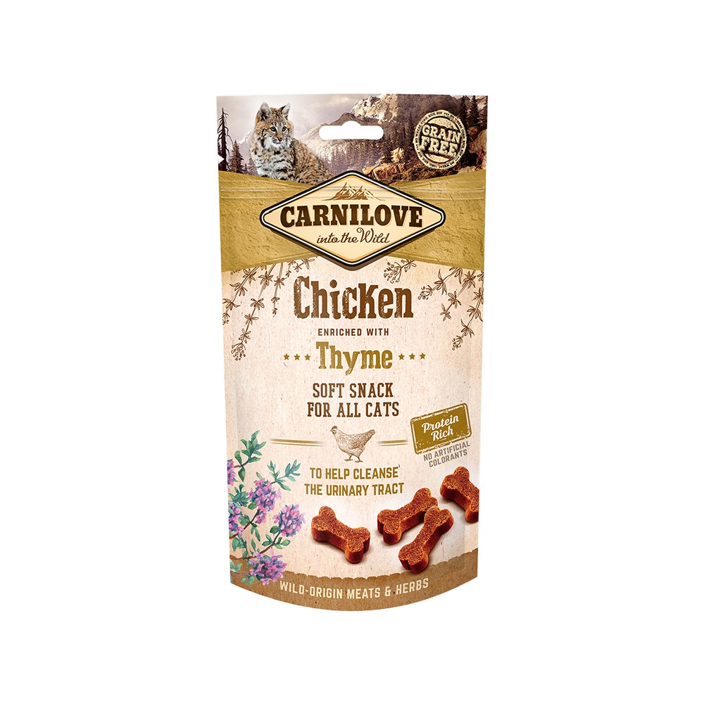 Carnilove Chicken with Thyme Cat Treat 50g
