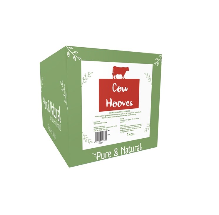 Pure & Natural Cow Hooves 1kg Box