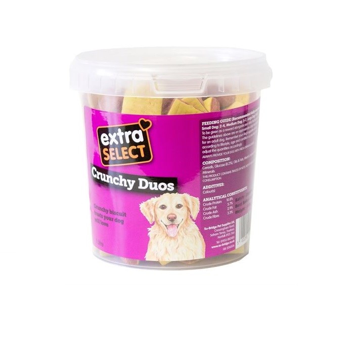 Extra Select Crunchy Duos Bucket 1ltr (560g)