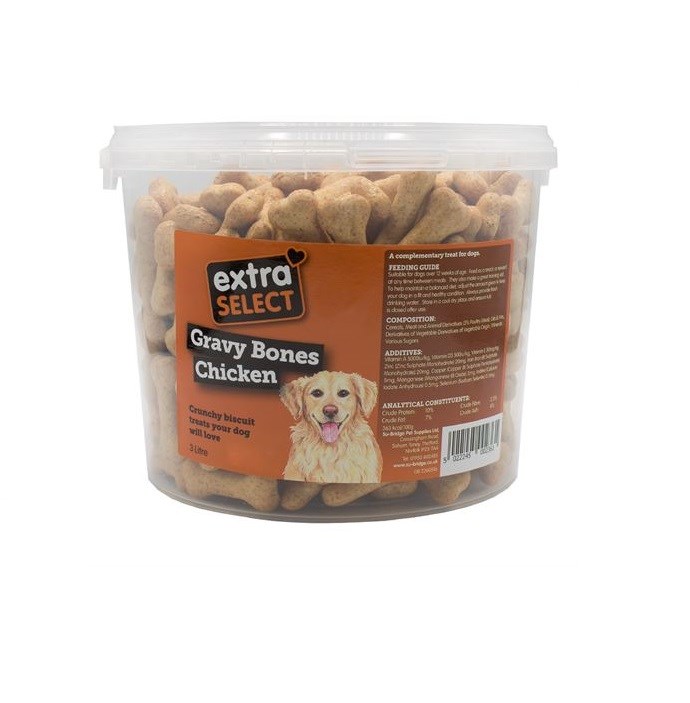Extra Select Gravy Bones Chicken Bucket 1ltr (450G)
