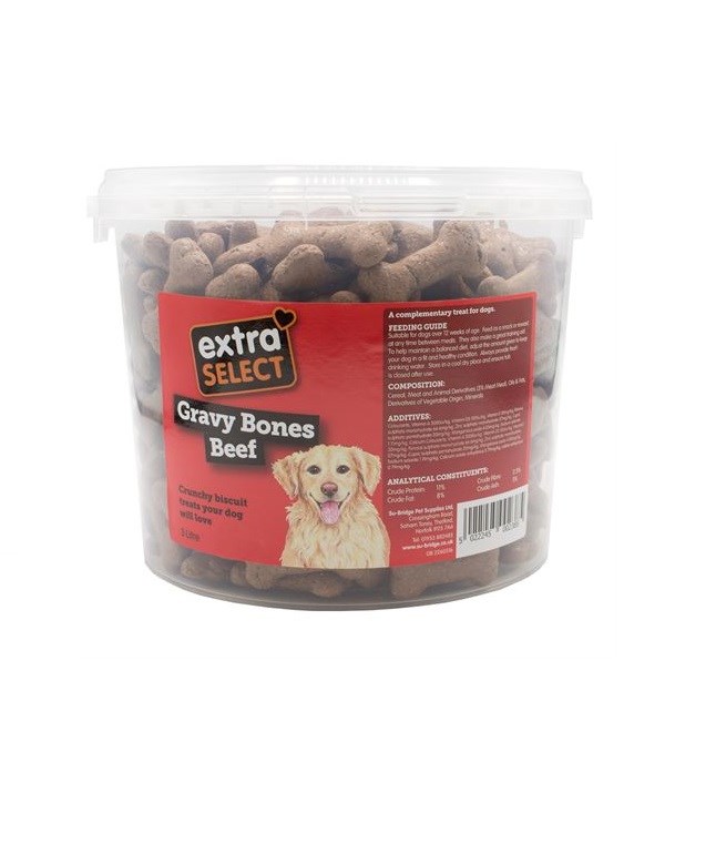 Extra Select Gravy Bones Beef Bucket 1ltr (500gm)