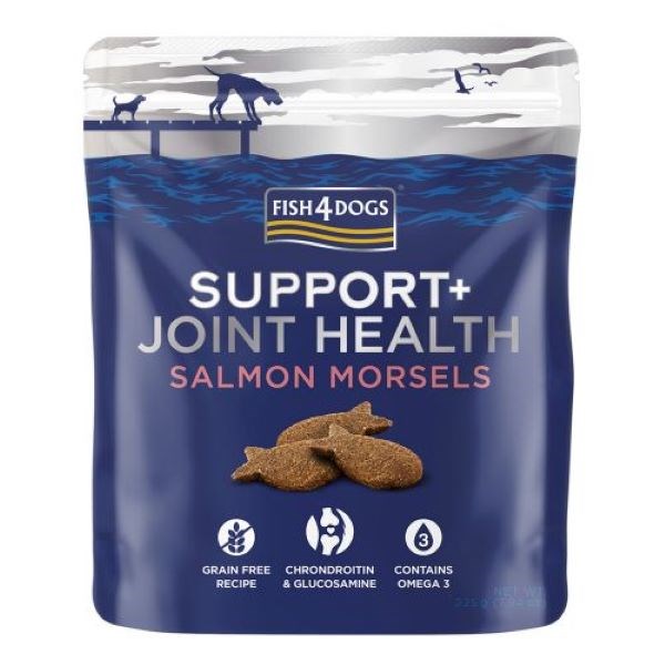 Fish 4 Dogs Support+ Joint Health Salmon Morsels 225g