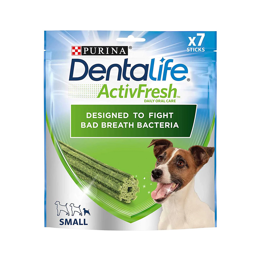 DENTALIFE ActivFresh Small Dog Treat Dental Stick 7 Stick