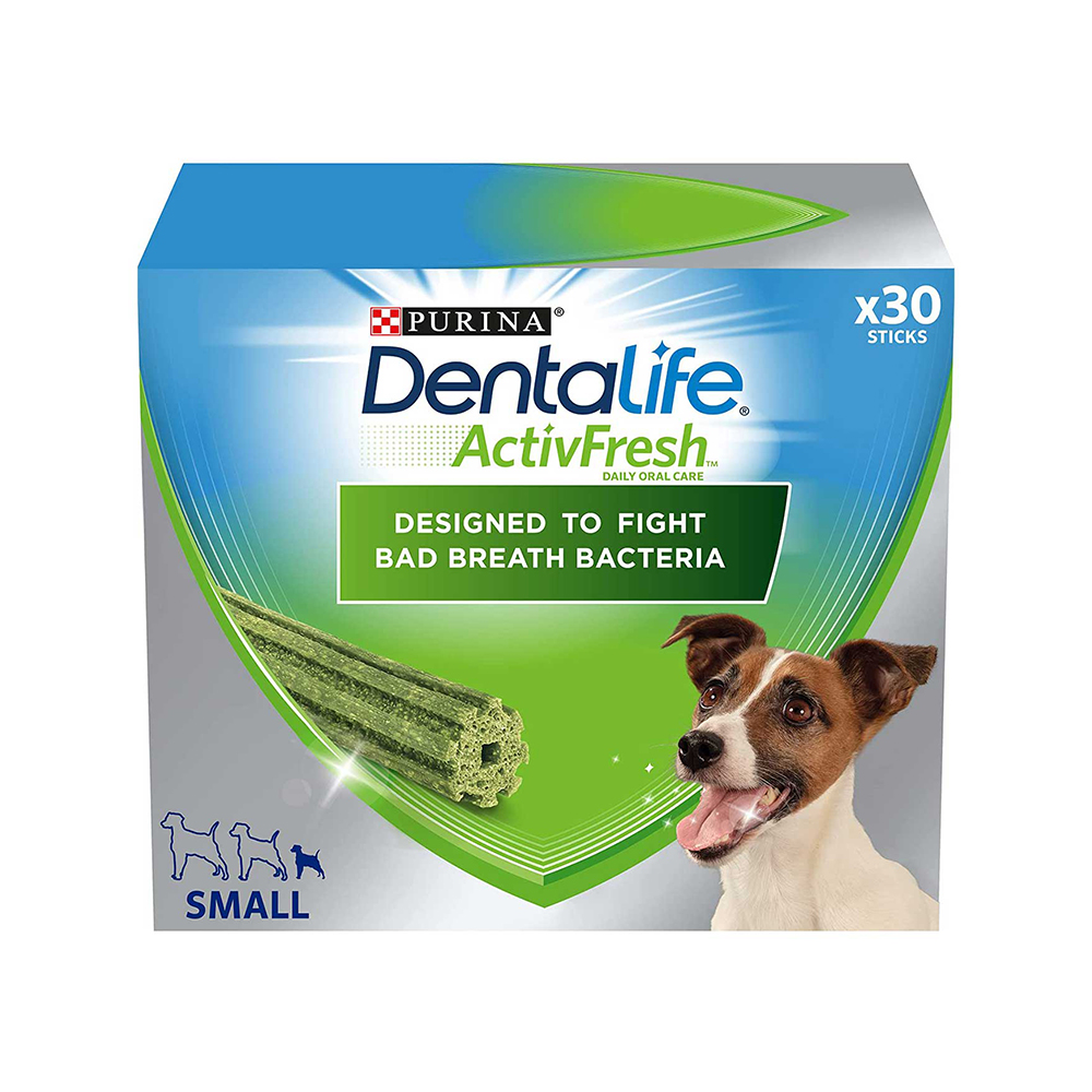 DENTALIFE ActivFresh Small Dog Treat Dental Stick 30 Stick