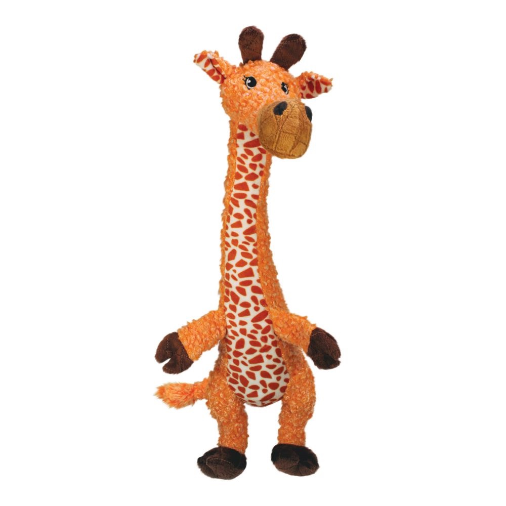 Kong Shakers Luvs - Large Orange Giraffe