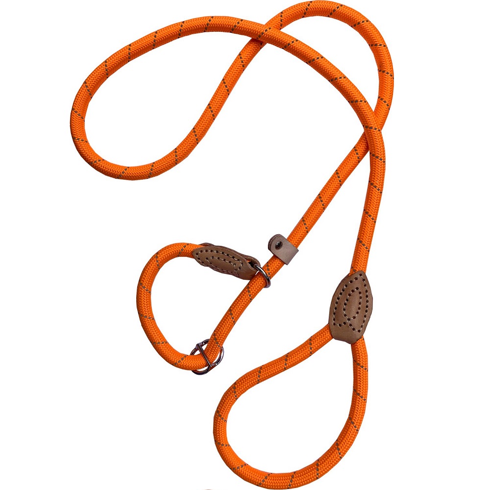 Mountain Rope Slip Lead - Orange