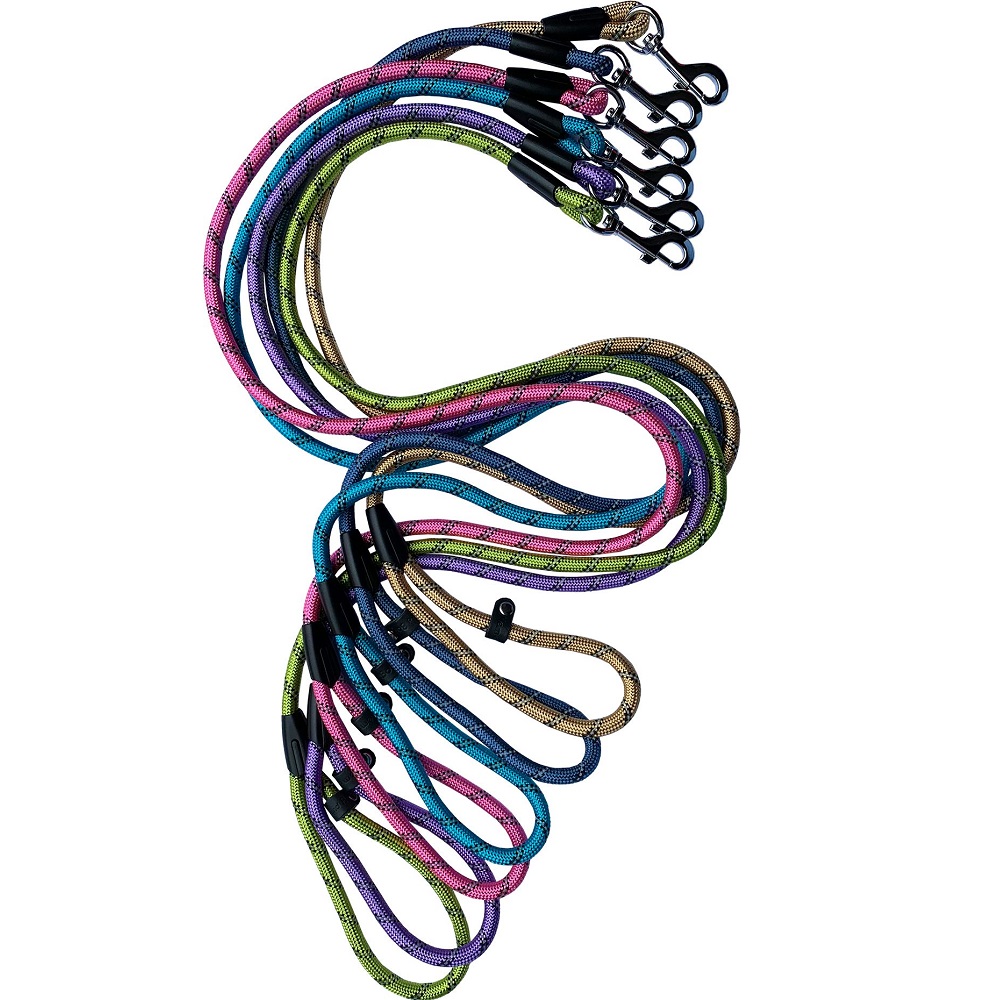 Trigger Refelective Rope Lead Pastel - Mixed (1x120cm)