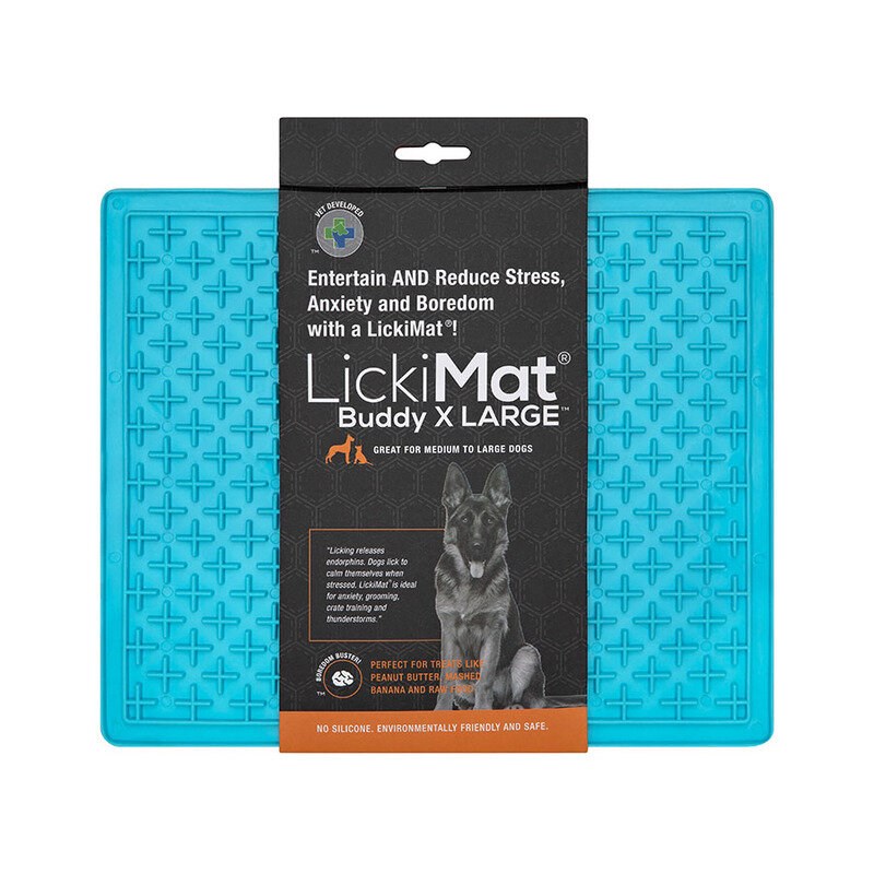 Dog Lick Mat Slow Feeder Pet Food Lickimat Soother Silicone With Suction  Cups UK