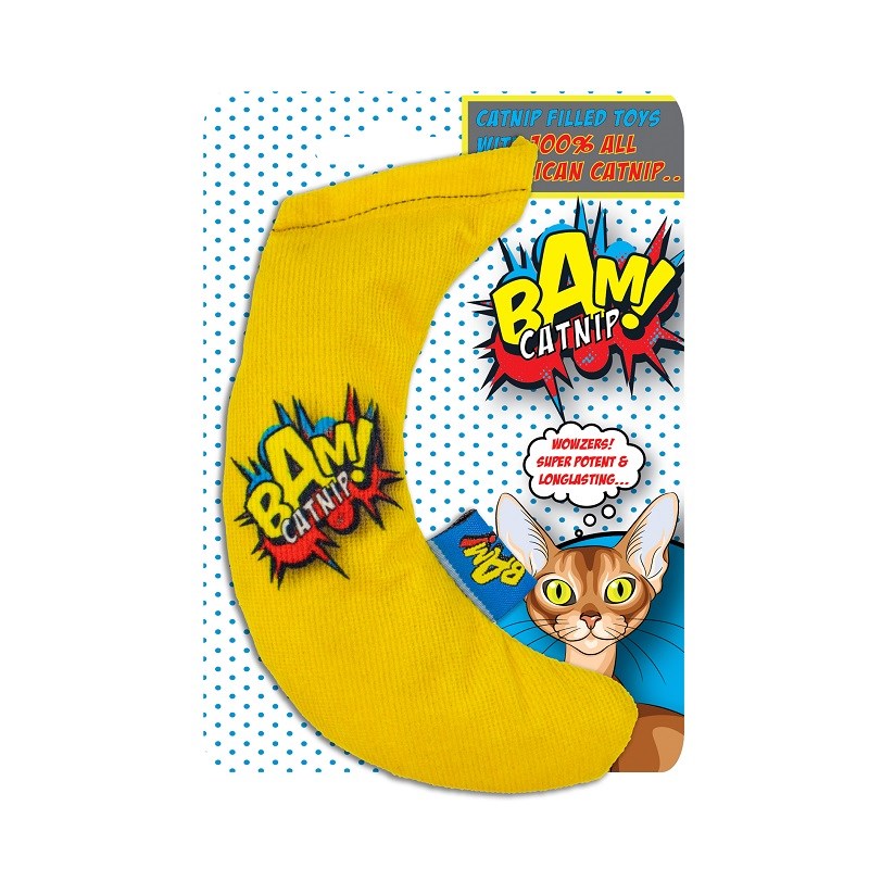 BAM! Catnip Filled Banana Toy