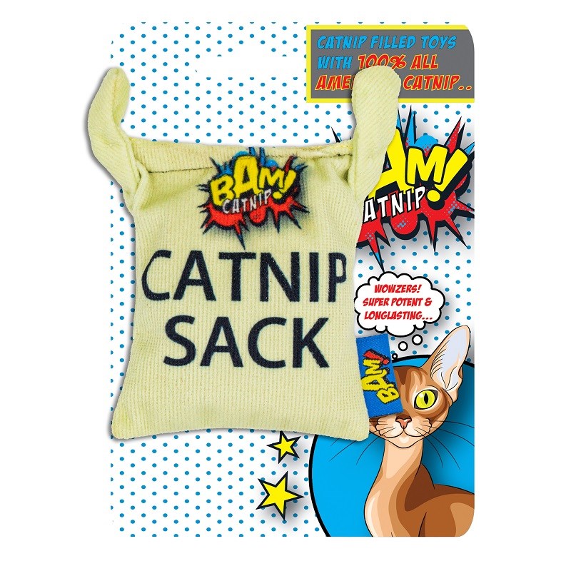 BAM! Catnip Filled Sack Toy
