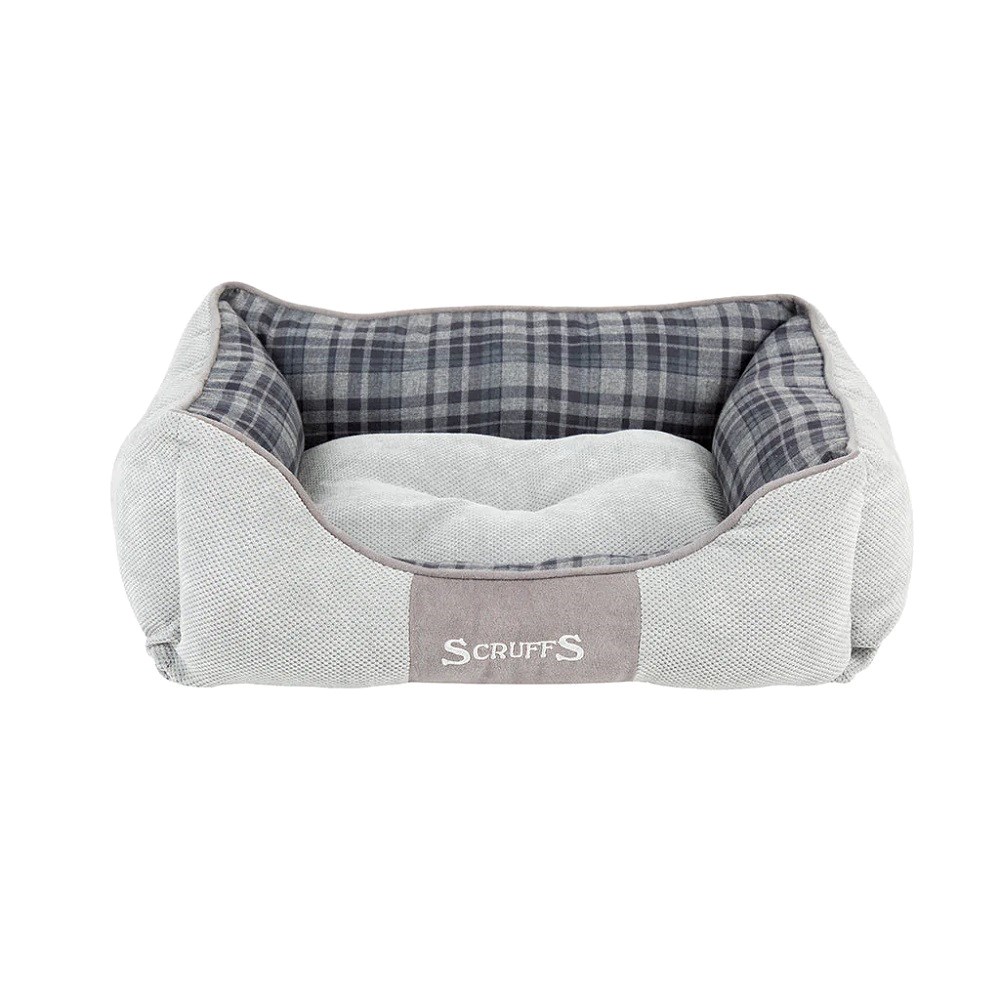 Scruffs Highland Box Bed Grey - Medium