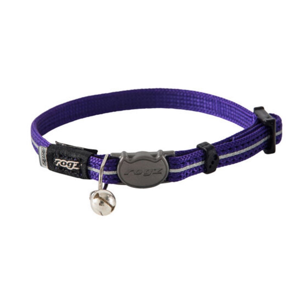 Rogz Alleycat Cat Collar - Purple