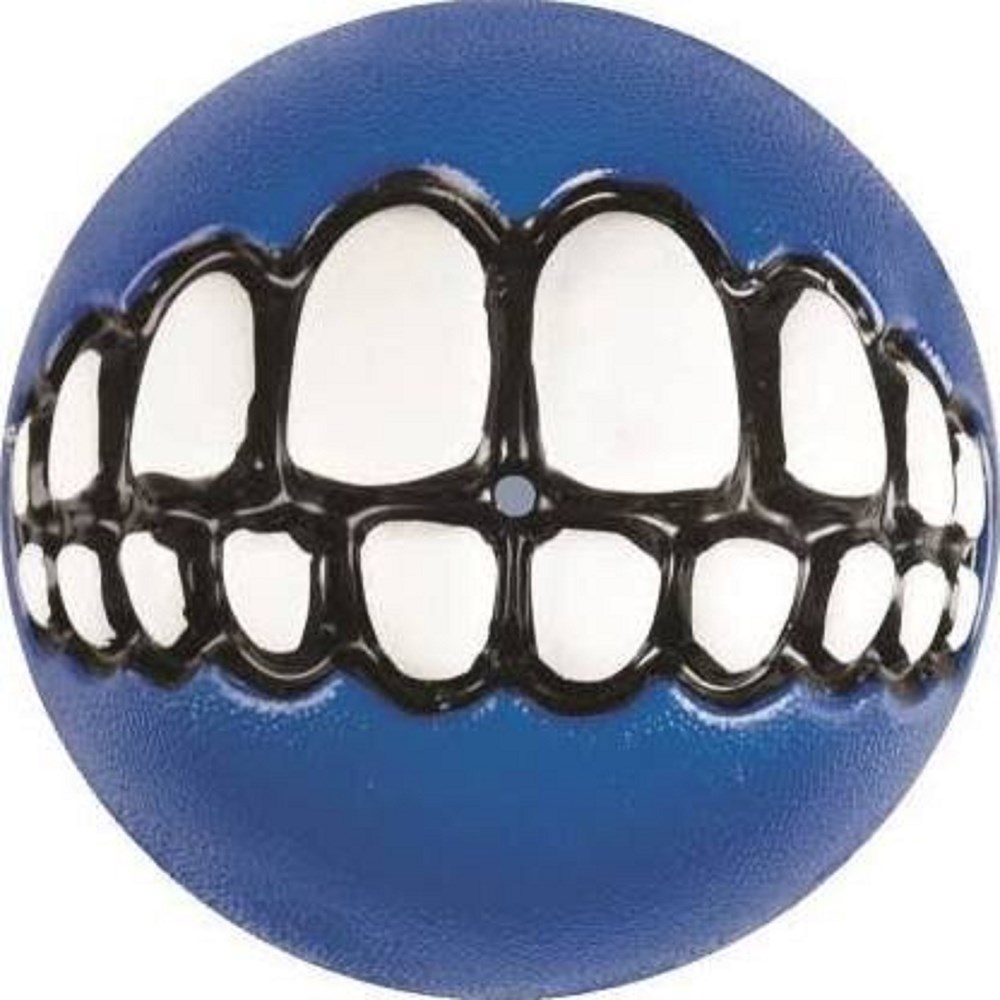 Rogz Grinz Medium Ball - Blue 2½" x 1