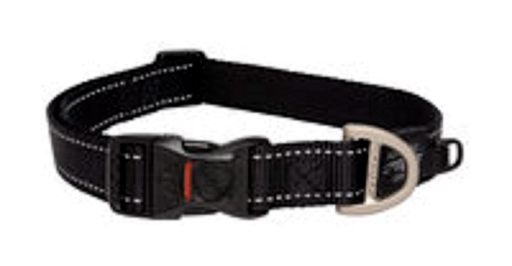 Rogz Classic Collar Black - X-Large (43-70cm)