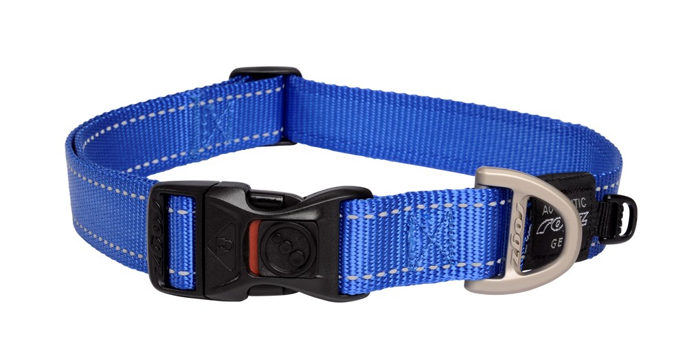Rogz Classic Collar Blue - X-Large (43-70cm)