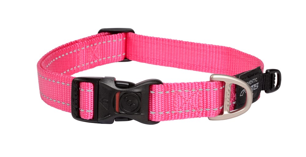 Rogz Classic Collar Pink - Large (34-56cm)