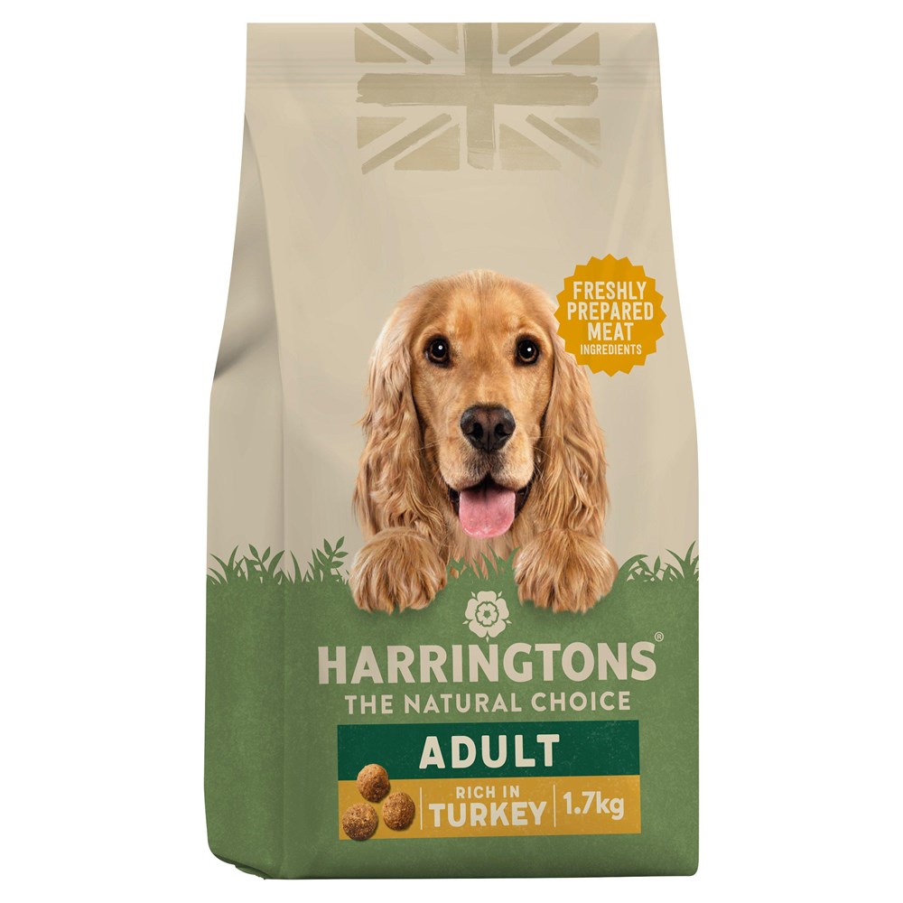 Harringtons Turkey & Veg Dry Adult Dog Food 1.7kg