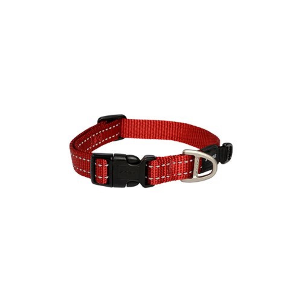 Rogz Classic Collar Red - Medium (26-40cm)