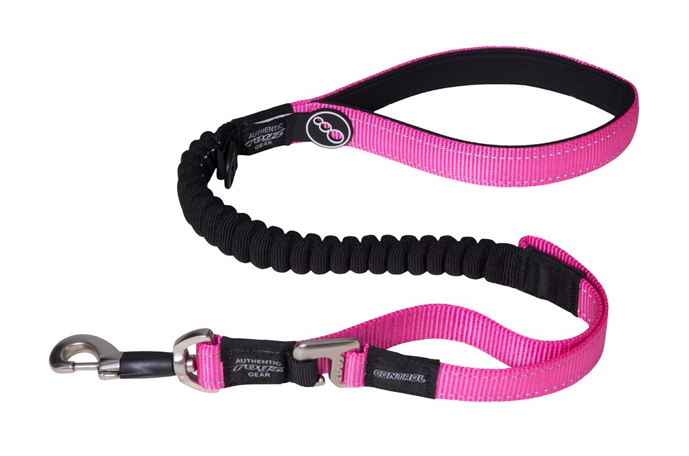 Rogz Control Lead Pink - X-Large, Short (0.8m x 25mm)