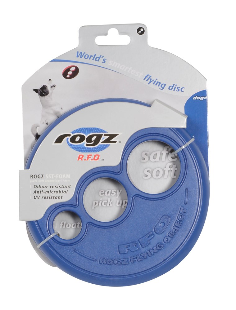 Rogz RFO Flying Object - Blue 6.5"