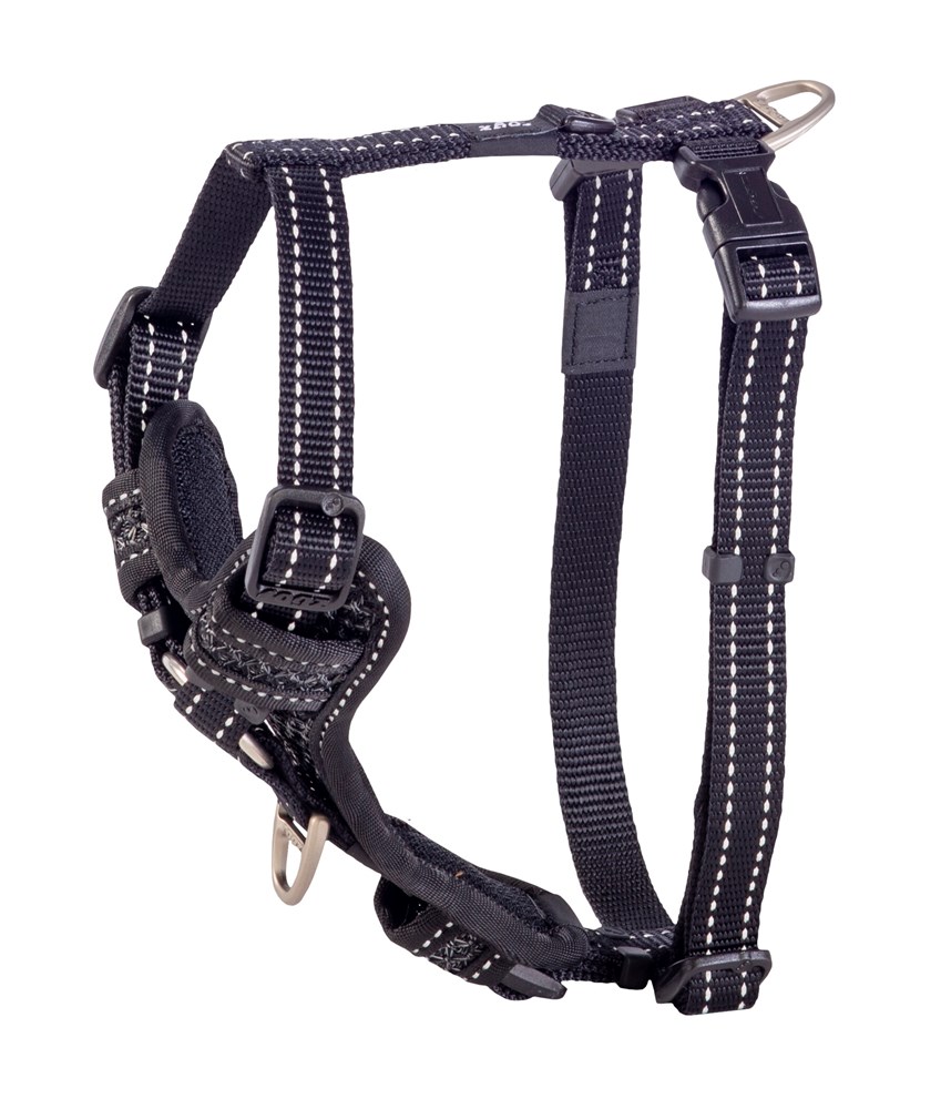 Rogz Control Harness Black - Medium (32-52cm)