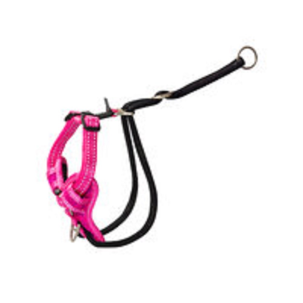 Rogz Stop Pull Harness Pink - Medium (32-52cm)