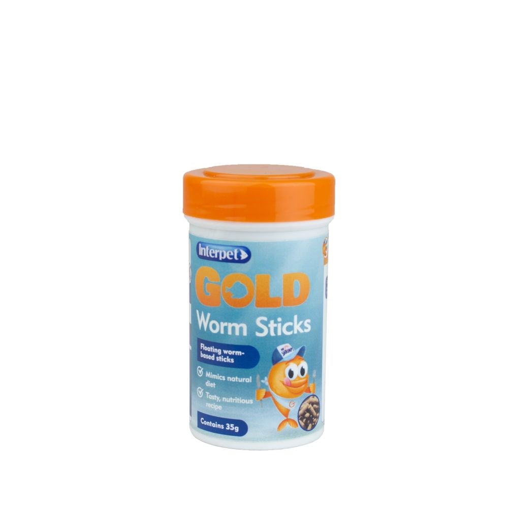 Interpet Gold Worm Sticks 35g