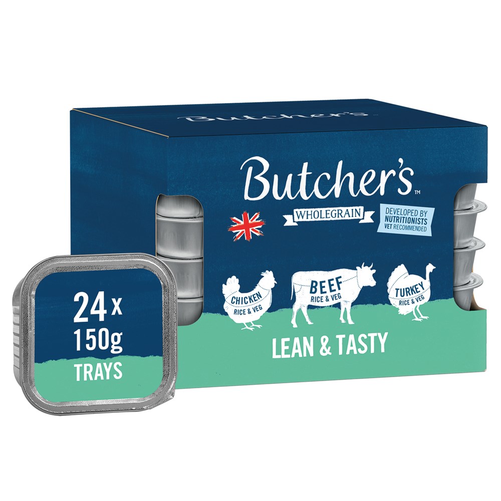 Butcher's Lean & Tasty Trays - 24x150g