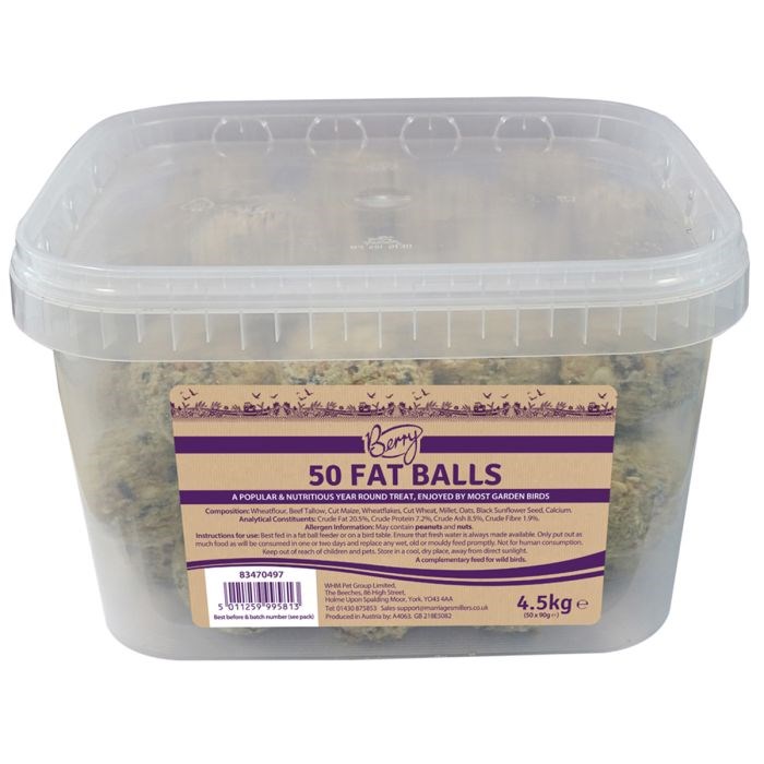 Berry Fat Balls 50 Tub