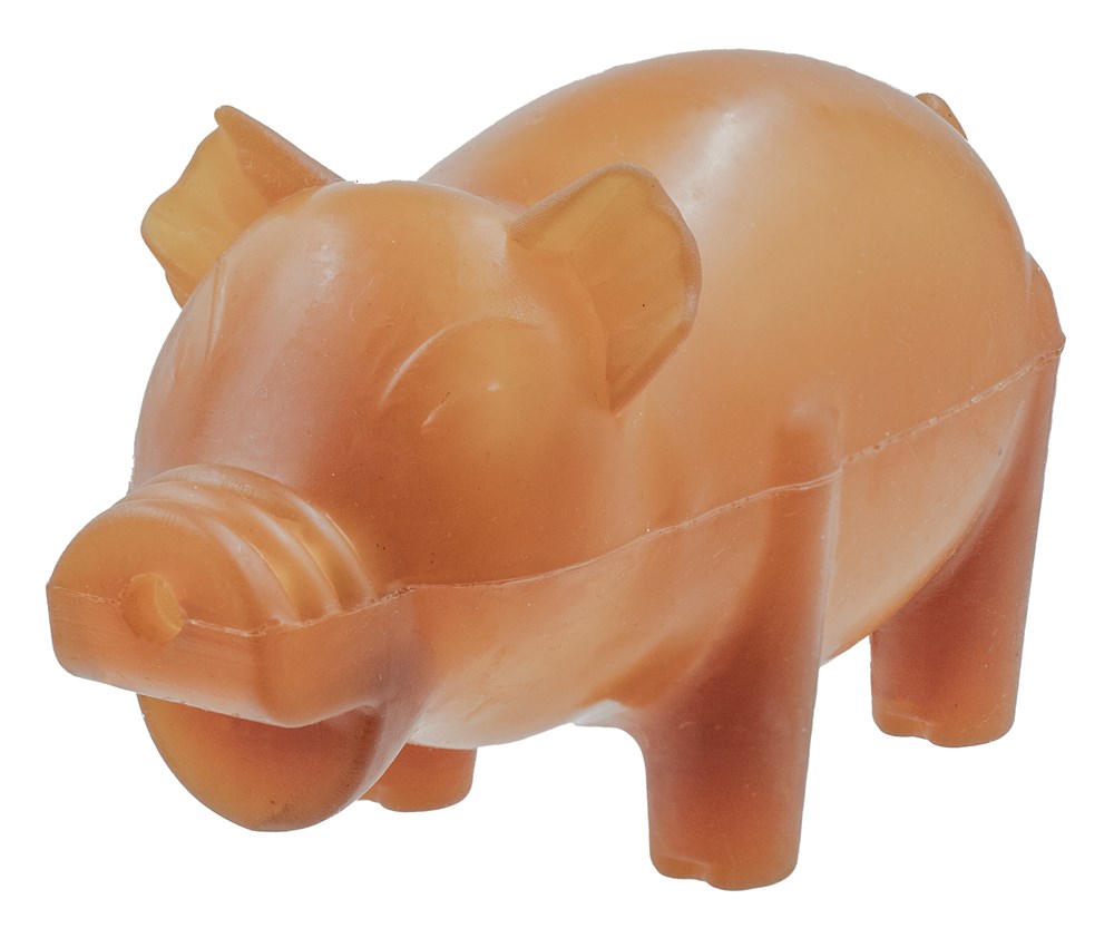 100% NATURAL RUBBER TREAT PIG