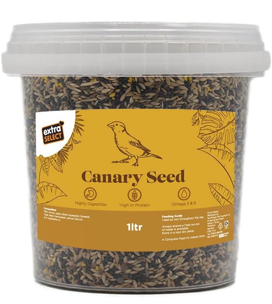 Extra Select Mixed Canary Seed Bucket 1Litre
