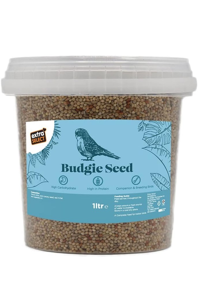 EXTRA SELECT UTILITY BUDGIE SEED BUCK 1L