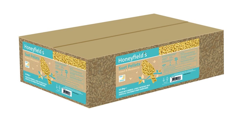 Honeyfields Suet Pellet Insect & Mealworm 12.6kg