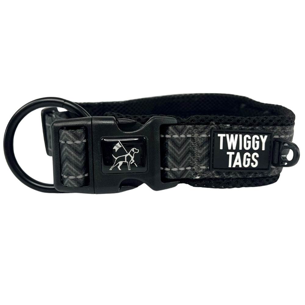 Twiggy Tags Petrichor Adventure Collar Size 1