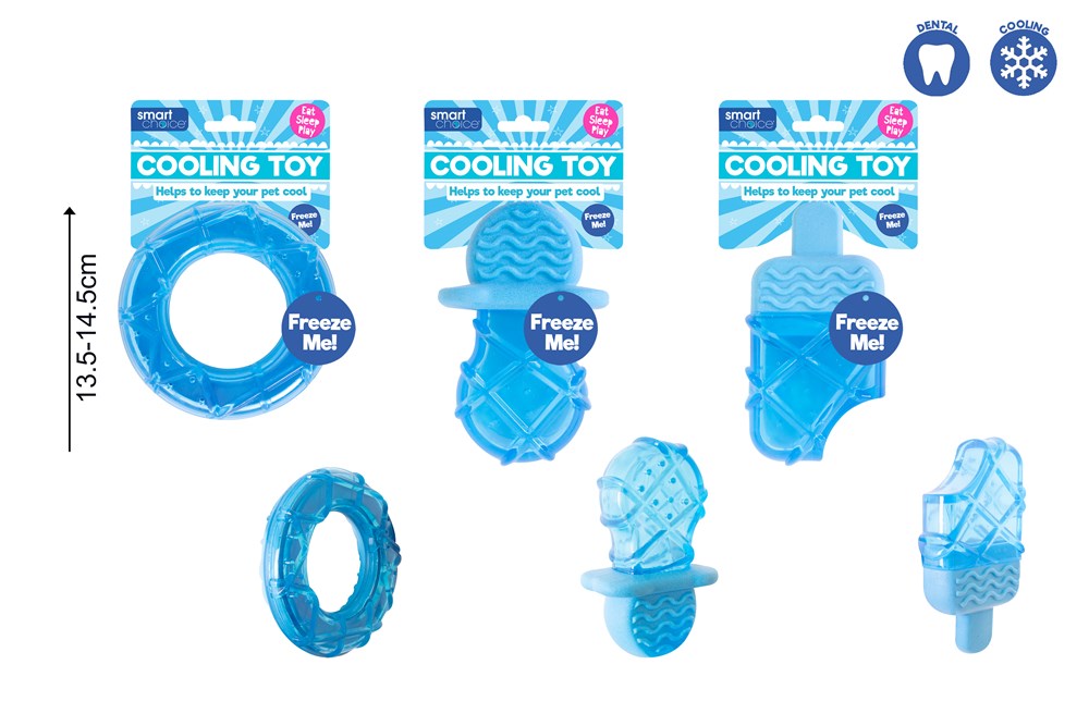 Summer Cooling Rubber Dog Toy