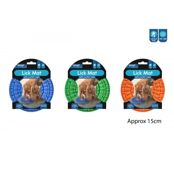 Lick Mat & Slow Feeder for Dogs 3 Colours