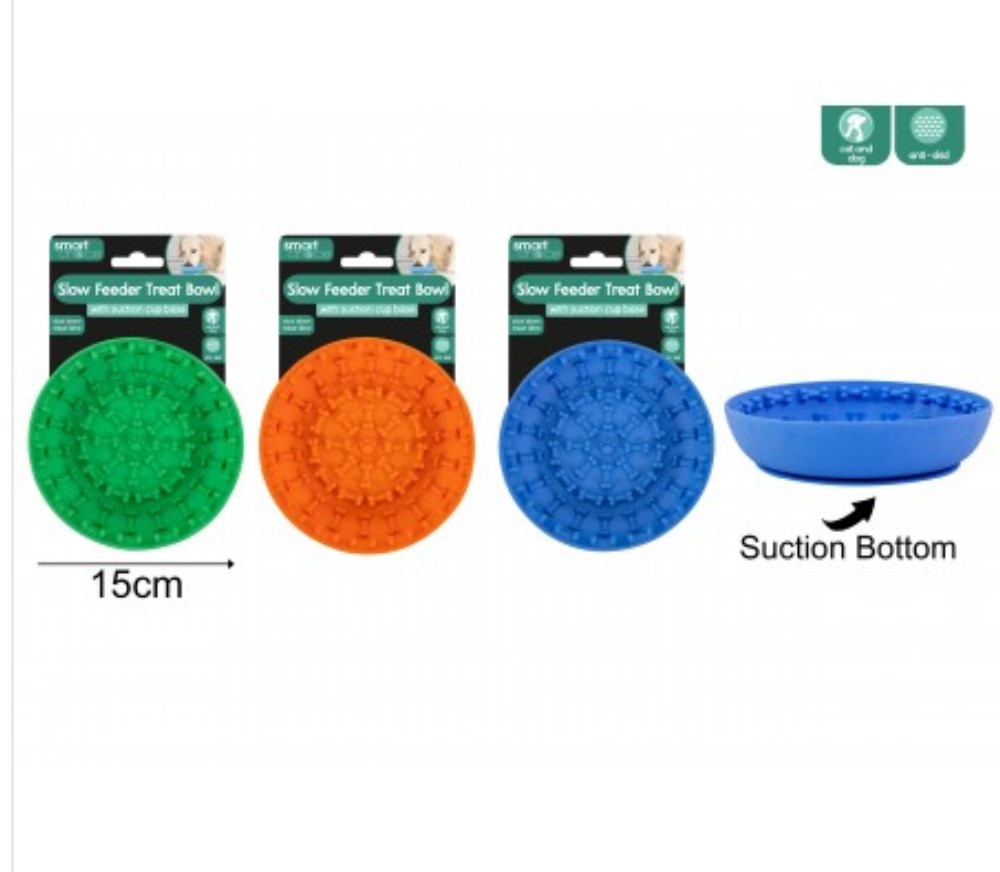 Lick Bowl & Slow Feeder for Dogs 3 Colours