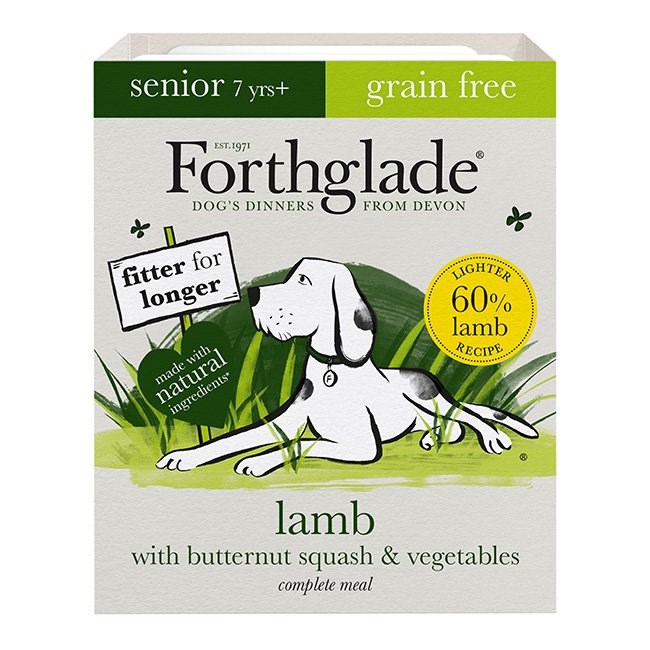 Forthglade Senior Grain Free Lamb with Butternut Squash & Vegetables 395g