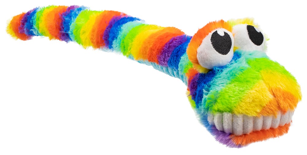 Rainbow Caterpillar Plush Crinkle Toy 72cm