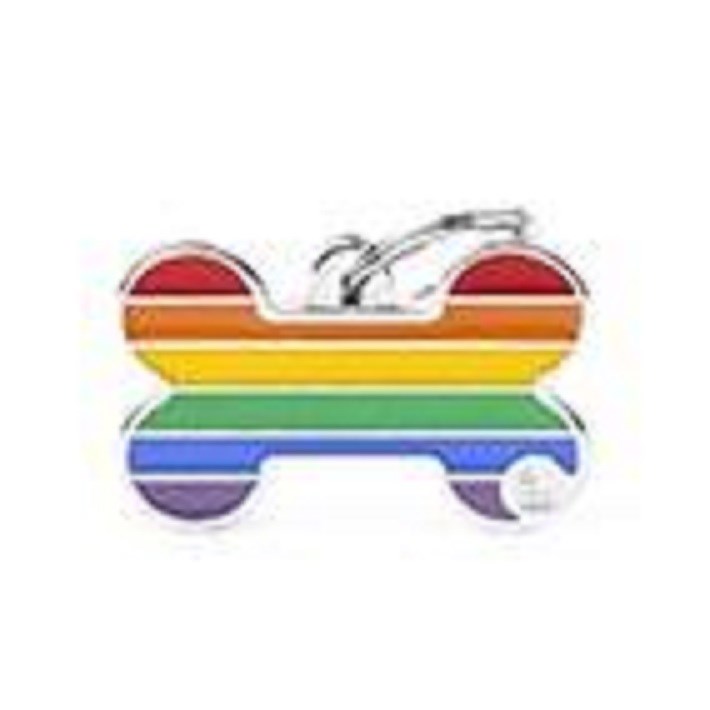 Rainbow Collection - Big Bone Rainbow Tag